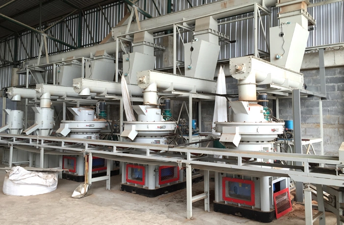 Ce Approved 2.5-3.5t/H Wood Pellet Machine with Vertical Ring Die