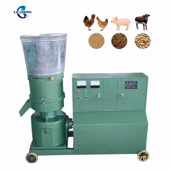 Домашняя машина для производства пеллет с плоской матрицей для корма для птицы